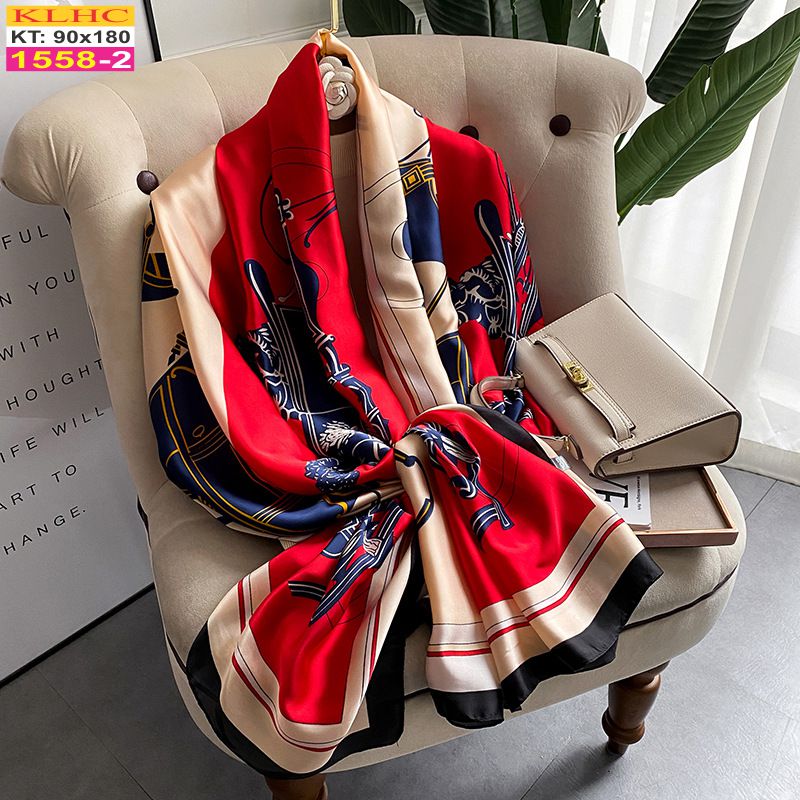 Khăn Choàng Cổ Lụa Thời Trang Thế Giới Khăn Đẹp KLHC 1031_2