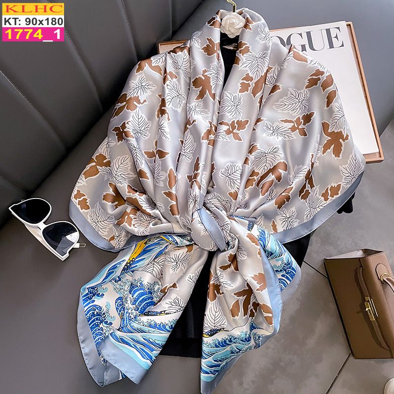 Khăn Choàng Cổ Lụa Thời Trang Thế Giới Khăn Đẹp KLHC 1048_1