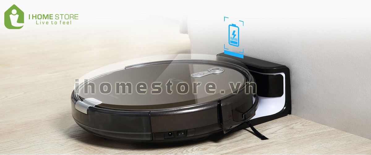 robot hut bui kiem lau nha ILIFE X660 - ihomestore.vn