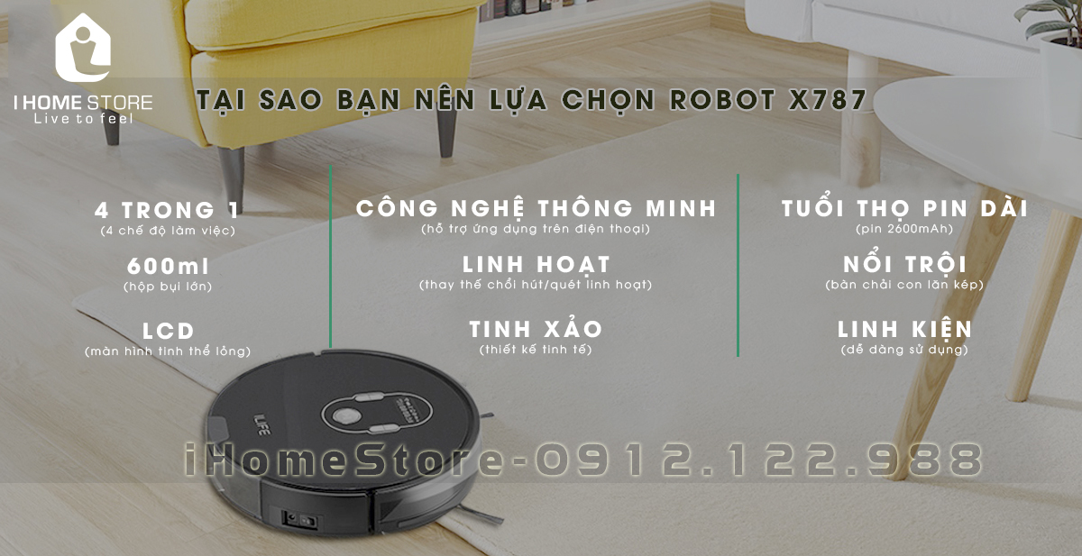 Sàn nhà 100m² thì nên dùng robot hút bụi lau nhà thông minh nào