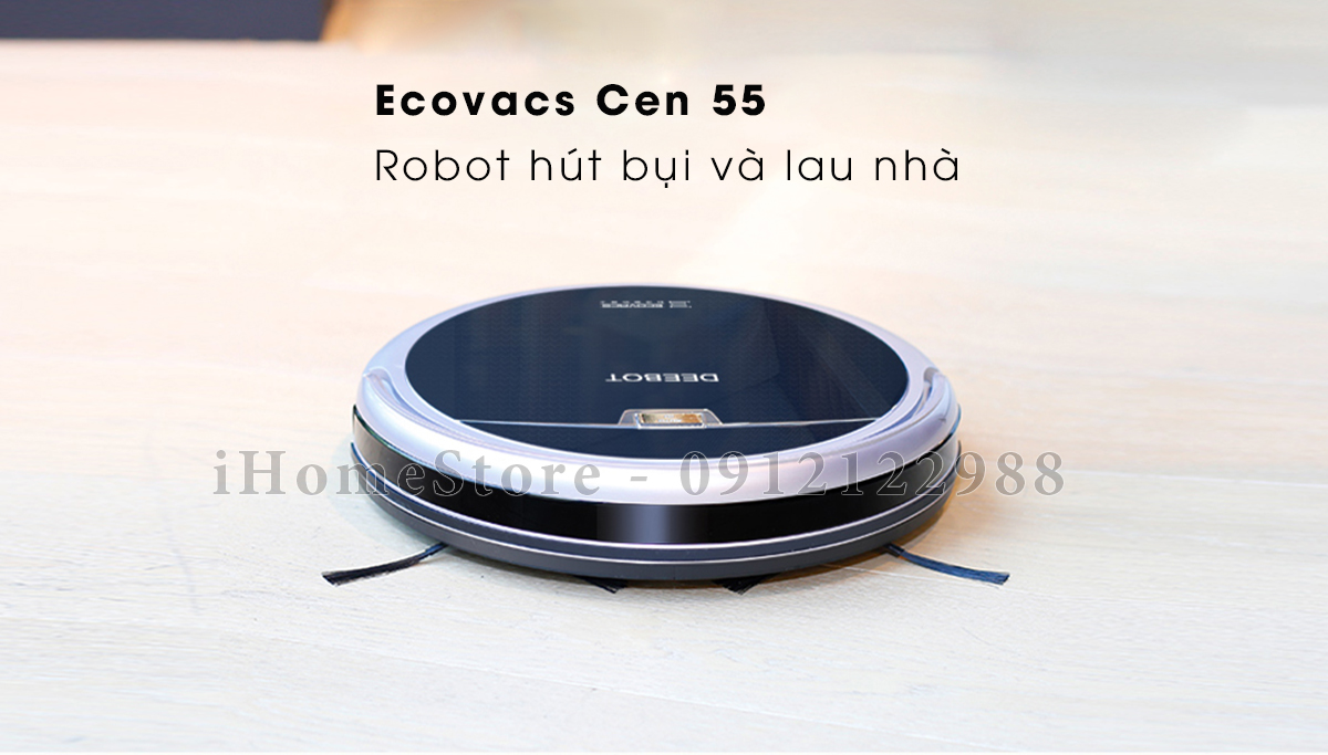 ECOVACS DEEBOT CEN 55 -  Tối ưu hóa khả năng dọn dẹp