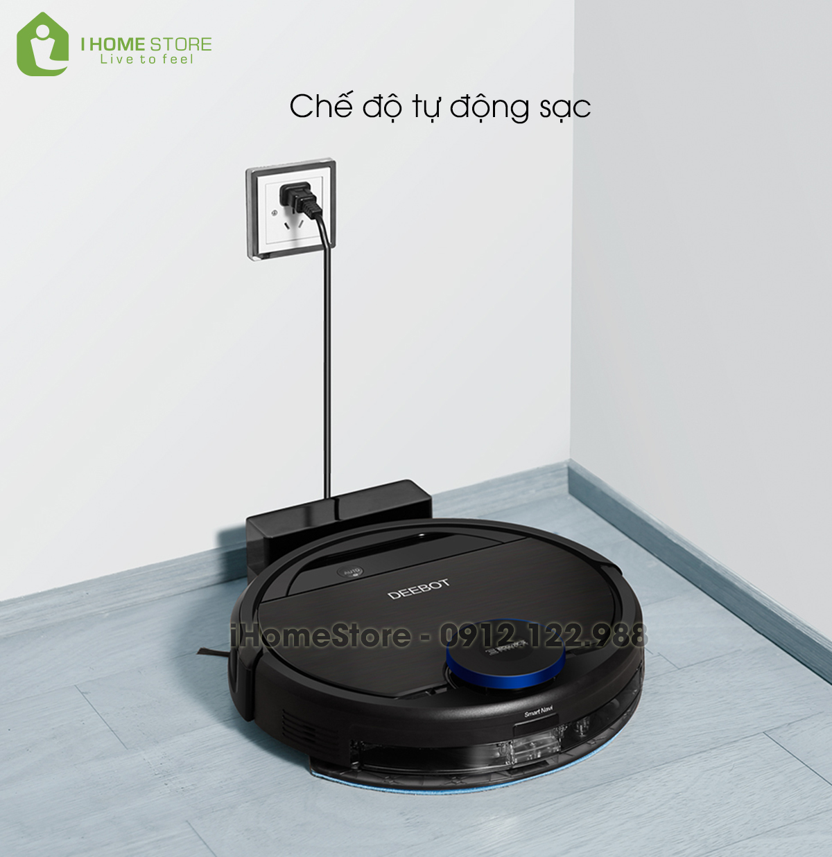 ECOVACS DEEBOT DG36 - Robot hút bụi lau nhà mang tầm thời đại