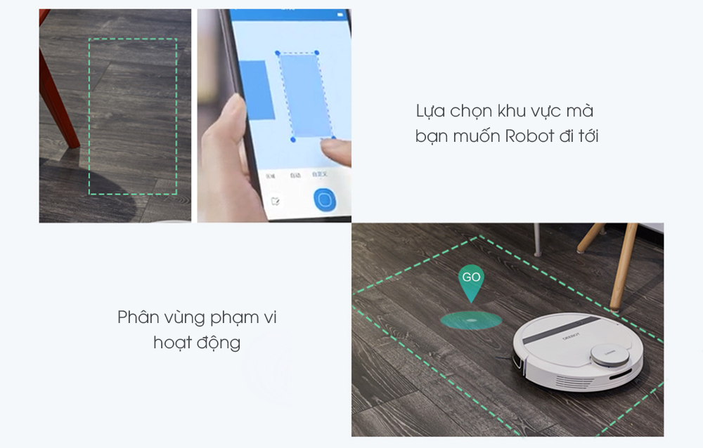 Điều khiển robot dễ dàng qua App điện thoại