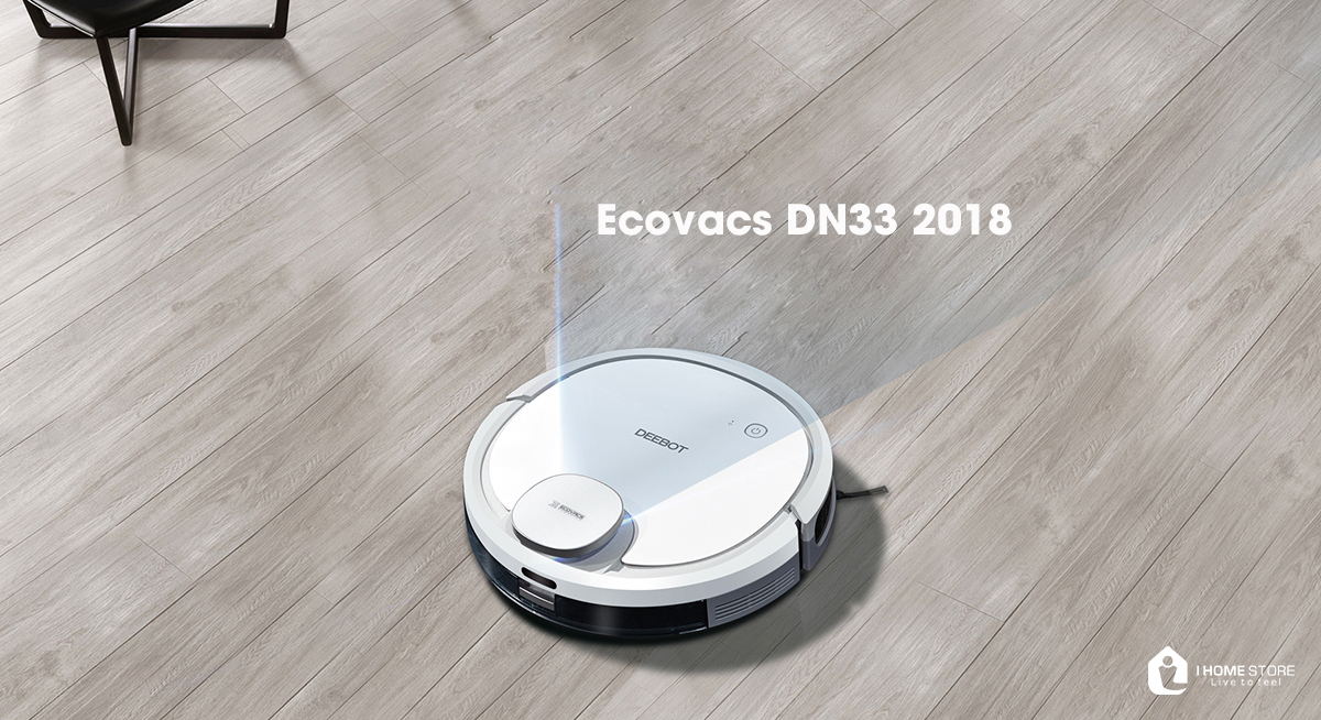  Robot hút bụi lau nhà Ecovacs Deebot DN33 (OZMO 900)