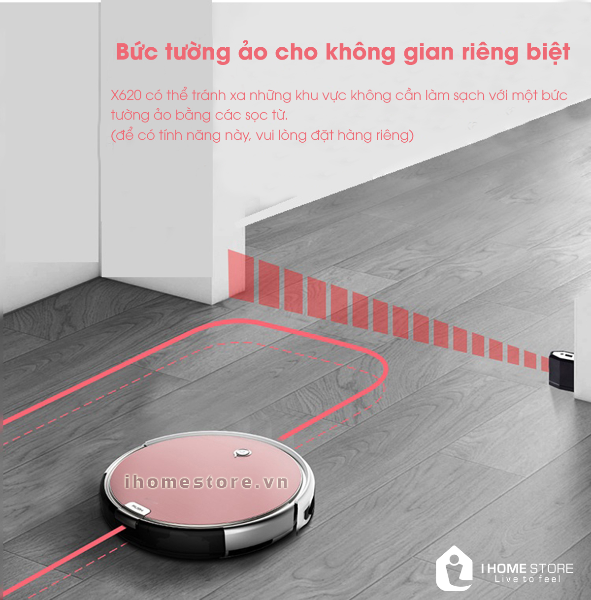 robot hút bụi lau nhà - ihomestore.vn