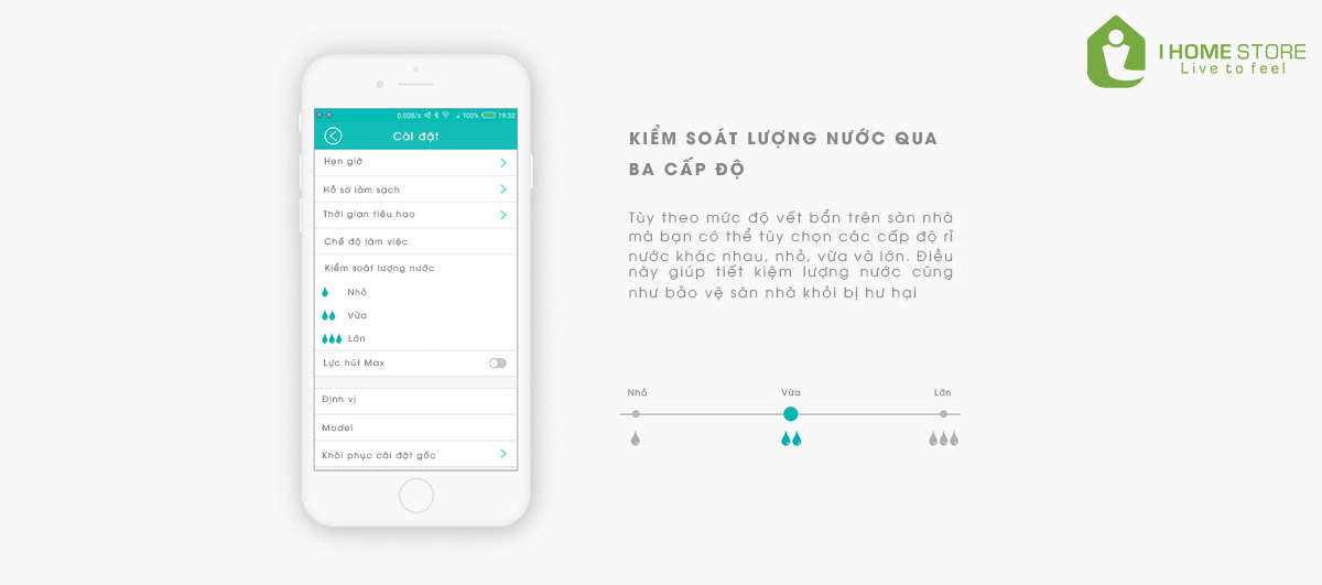 Kiểm robot bằng App