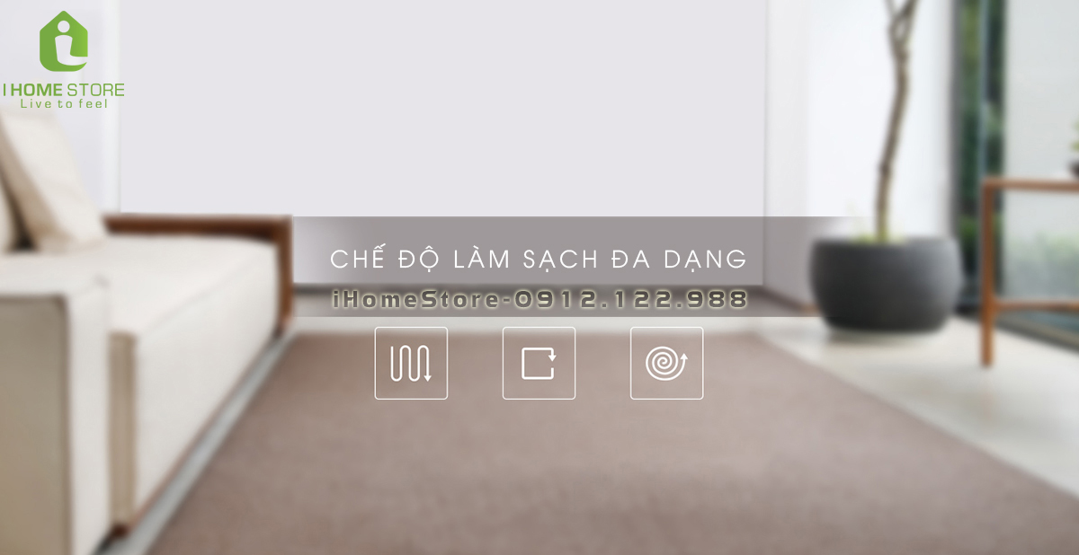 Các chế độ làm sạch của Ecovacs Deebot DD35 (OZMO 600)
