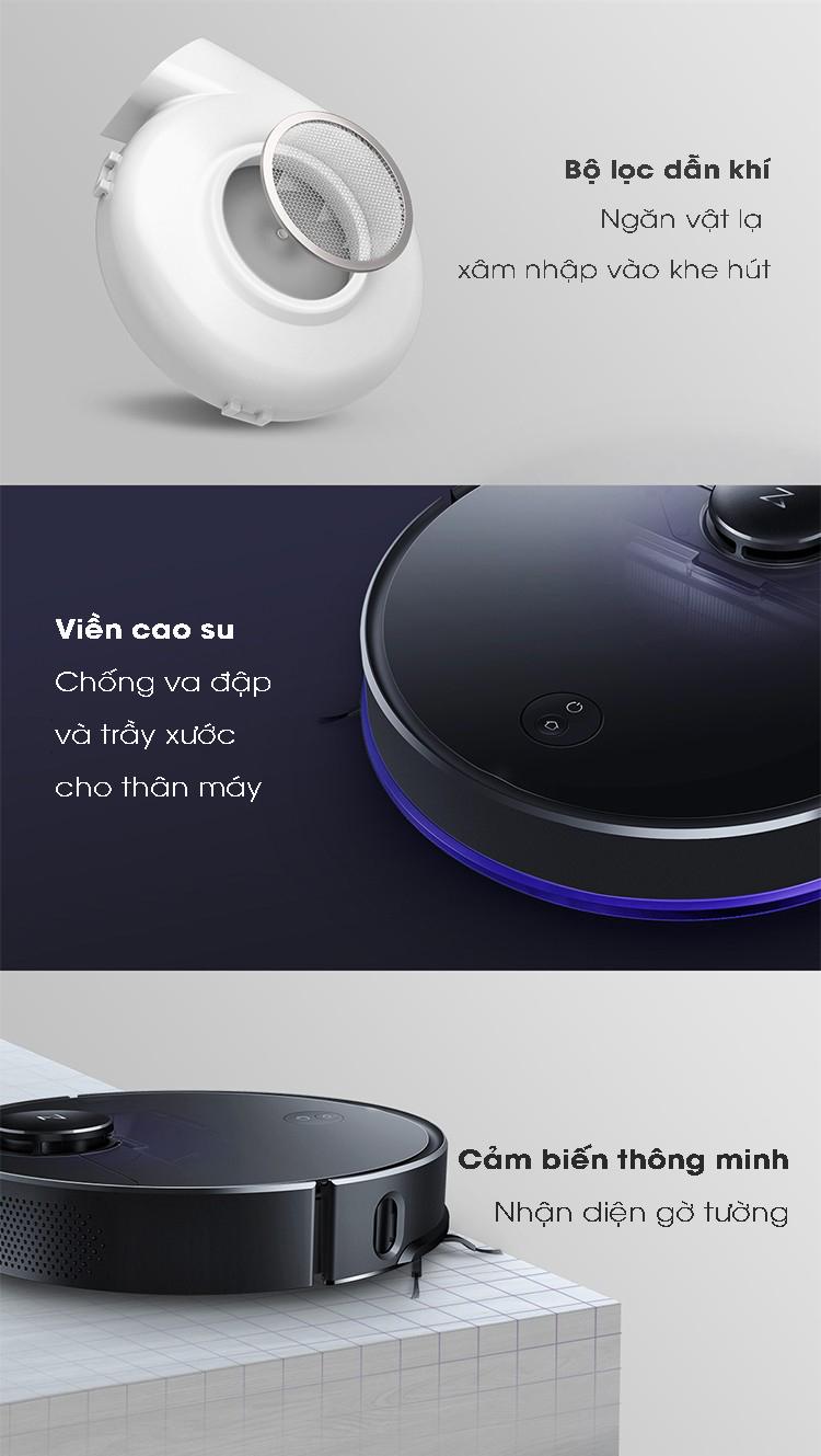 Robot hút bụi Bản quốc tế Xiaomi Roborock T4 (T6SE) 