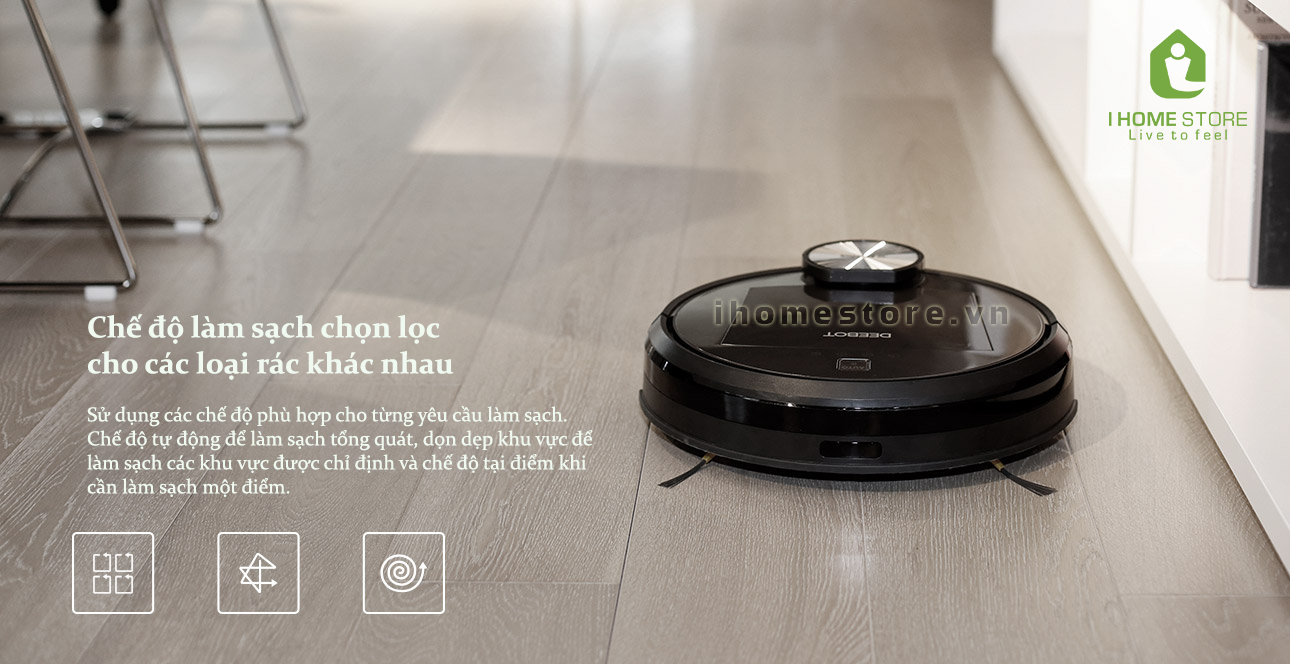 Siêu phẩm ECOVACS DR95 bản Mỹ, Nhật - ihomestore.vn