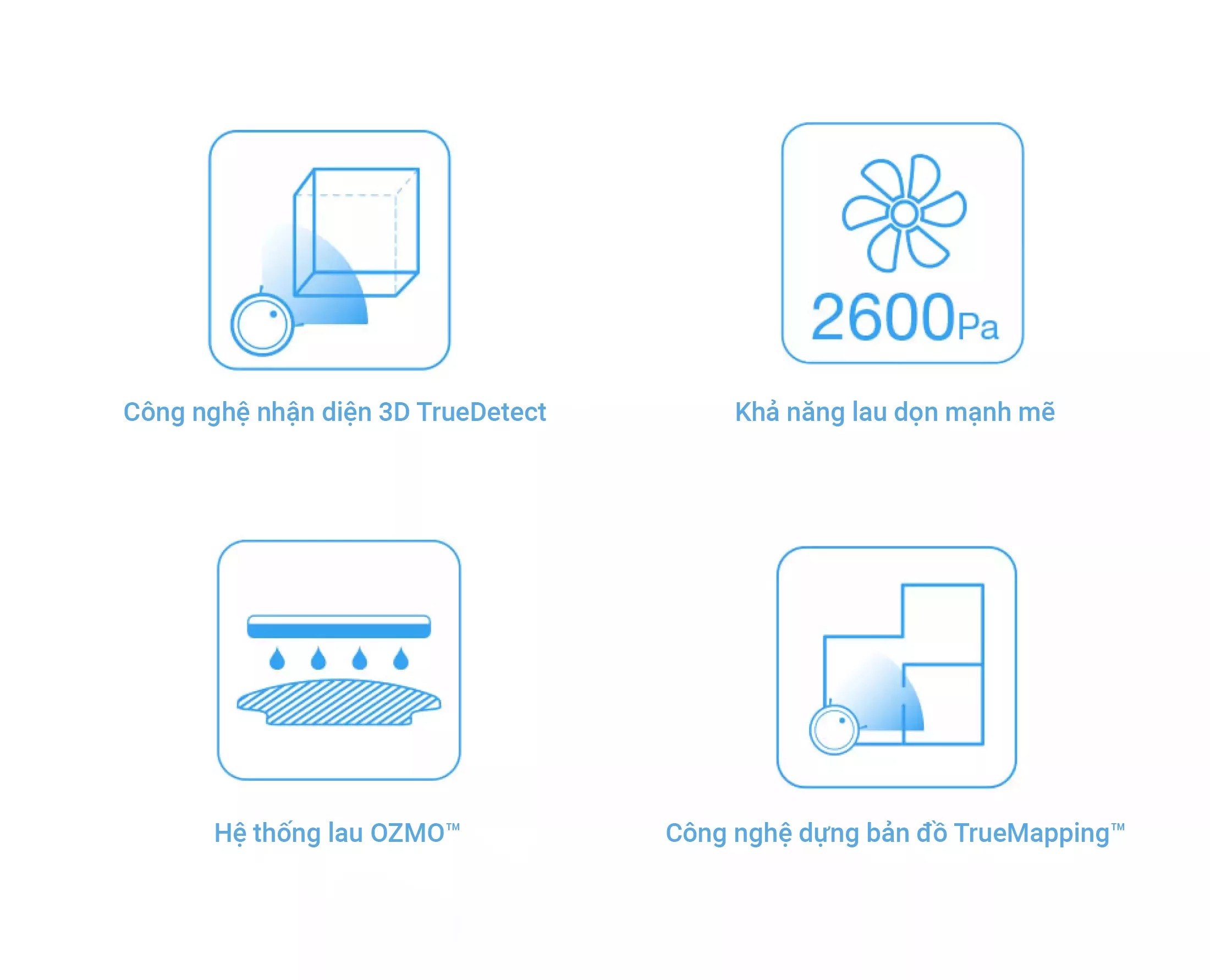 Robot hút bụi lau sàn Ecovacs Deebot N8 Pro - 2 Robot hút bụi lau sàn Ecovacs Deebot N8 Pro - 2