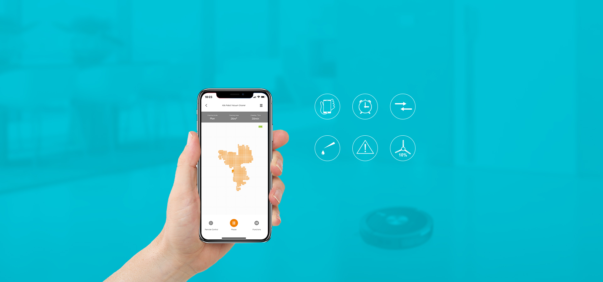 iLife A9S Robot hút bụi lau nhà phiên bản xuất châu Âu