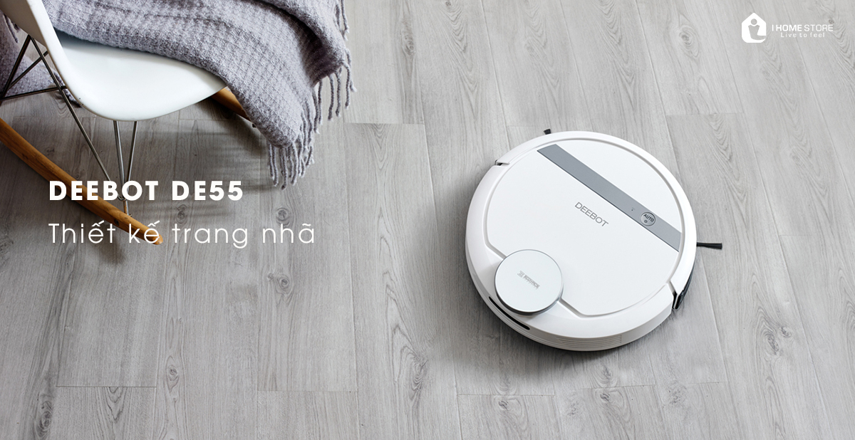 Ecovacs Deebot DE55 Robot hút bụi lau nhà