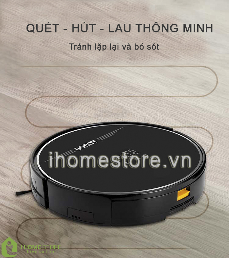 Combo quét - hút - lau  đầy tiện lợi