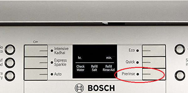 Máy rửa bát độc lập Bosch SMS46MI05E Serie 4 Chương trình PreRinse