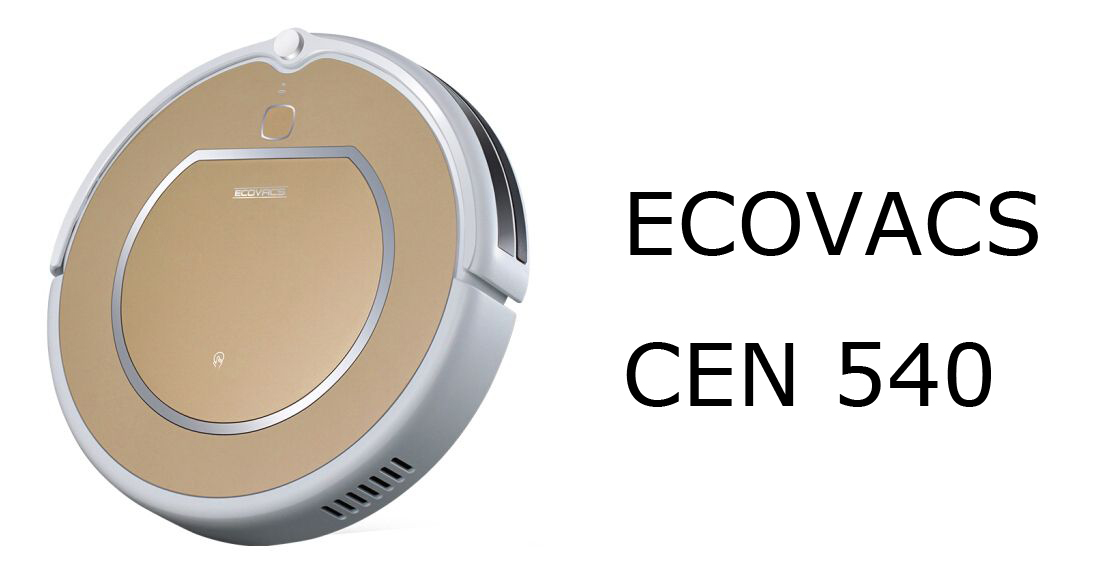 Ecovacs Deebot CEN 546/CEN 540 Robot hút bụi lau nhà Màu hồng/vàng