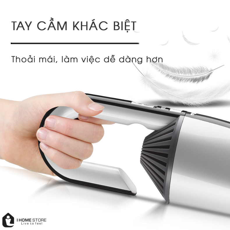 Tay cầm máy thiết kế nhỏ gọn