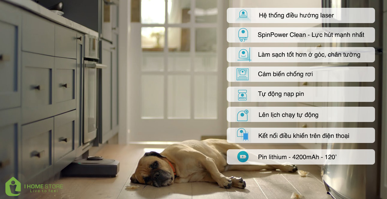 Những đặc điểm nổi bật của robot Neato D5