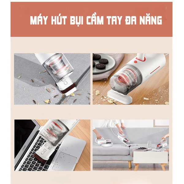 Deerma CM1300 Máy hút bụi giường đệm cầm tay