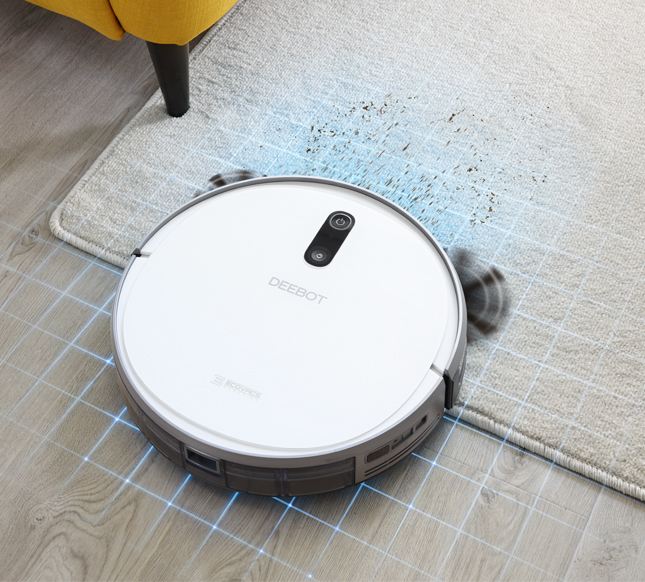 Ecovacs Deebot 710S Robot hút bụi lau nhà Bản quốc tế