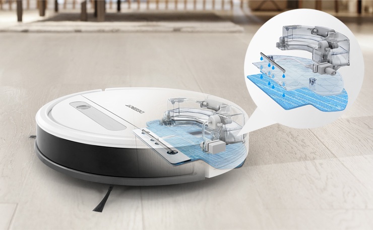 Robot hút bụi lau nhà Ecovacs Deebot OZMO 615 