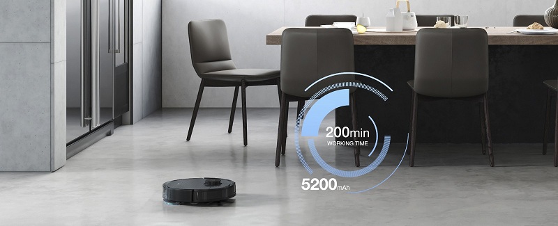 Ecovacs Deebot OZMO T8 AIVI Plus Robot hút bụi lau nhà bản Quốc Tế