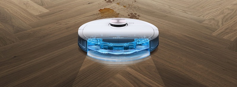 Ecovacs Deebot OZMO T8 Plus Robot hút bụi lau nhà bản Quốc Tế