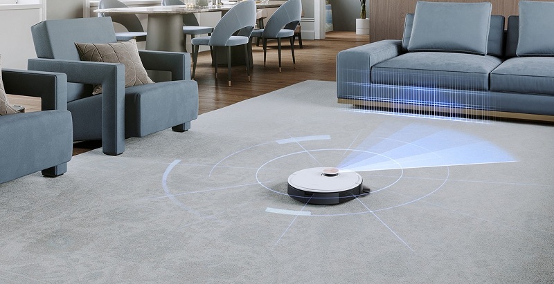 Ecovacs Deebot OZMO T8 Plus Robot hút bụi lau nhà bản Quốc Tế