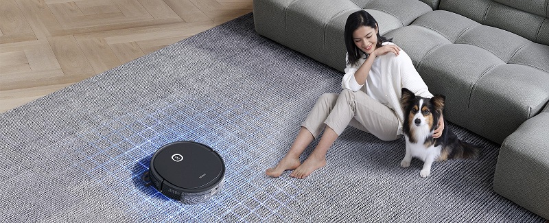 Ecovacs Deebot OZMO U2 Pro Robot hút bụi lau nhà Bản quốc tế xuất Âu