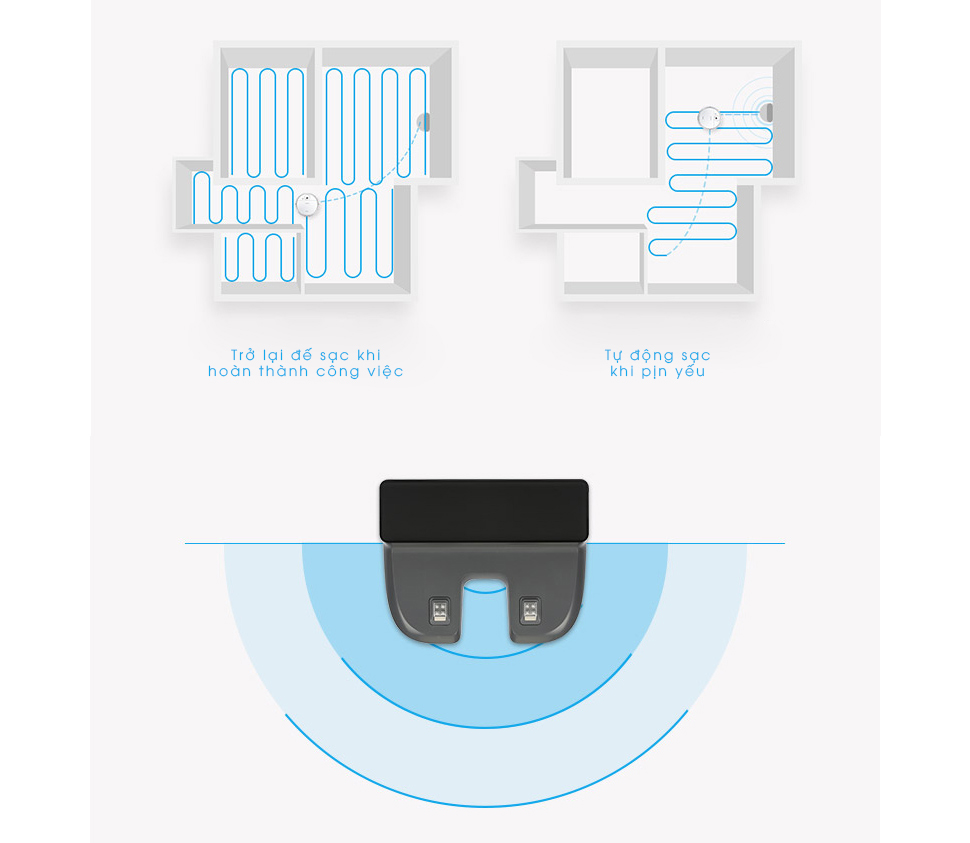 Robot hút bụi lau nhà Ecovacs Deebot DJ65 (N5 POWER)