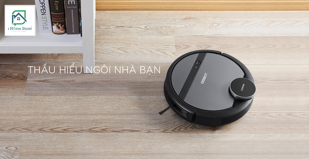 Robot hút bụi thông minh Deebot 901 - ihomestore.vn