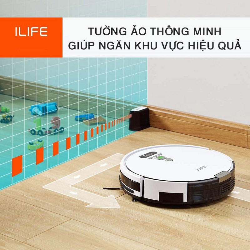 iLife V8E Robot hút bụi Nhập Nhật