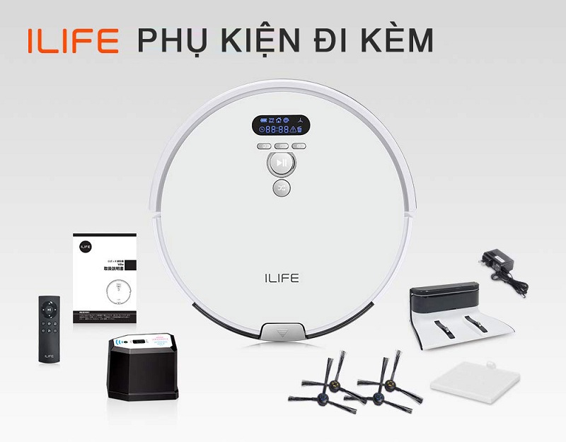 iLife V8E Robot hút bụi Nhập Nhật