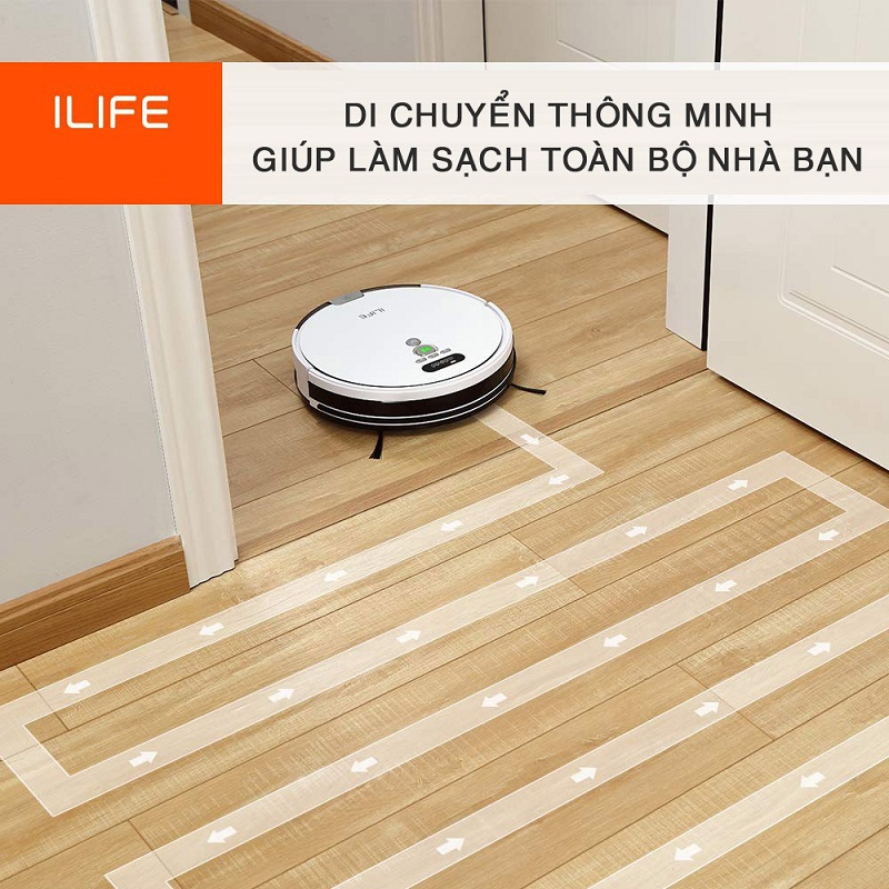 iLife V8E Robot hút bụi Nhập Nhật