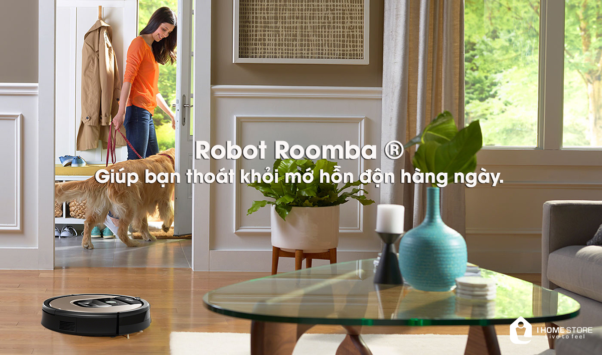  Robot hút bụi Thương hiệu Mỹ iRobot Roomba 961