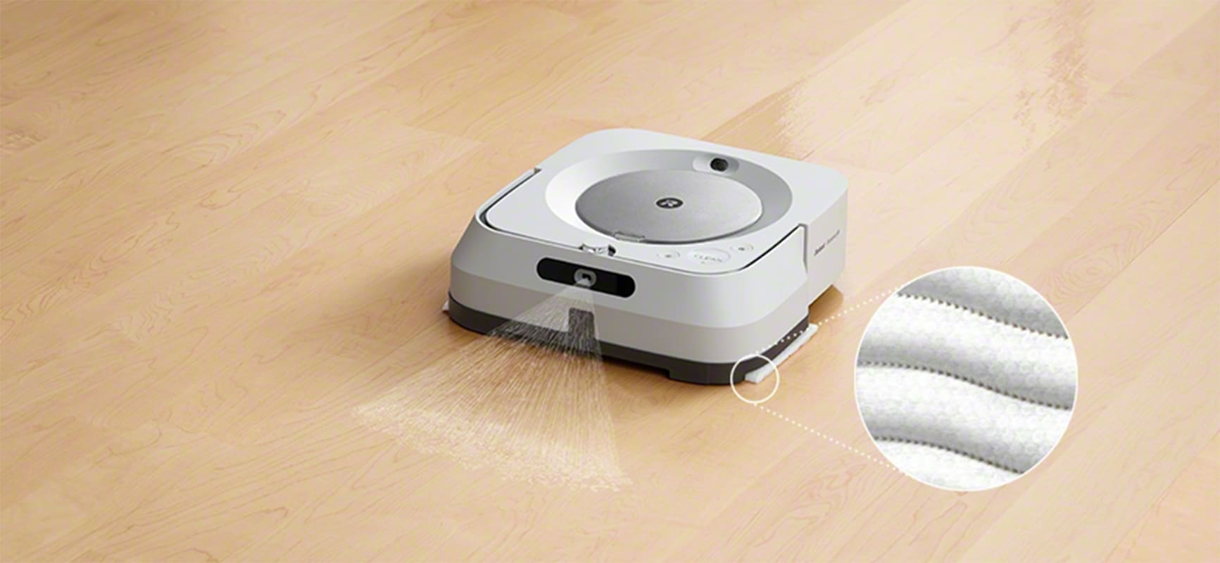 iRobot Braava JET M6 Robot lau nhà Thương hiệu Mỹ