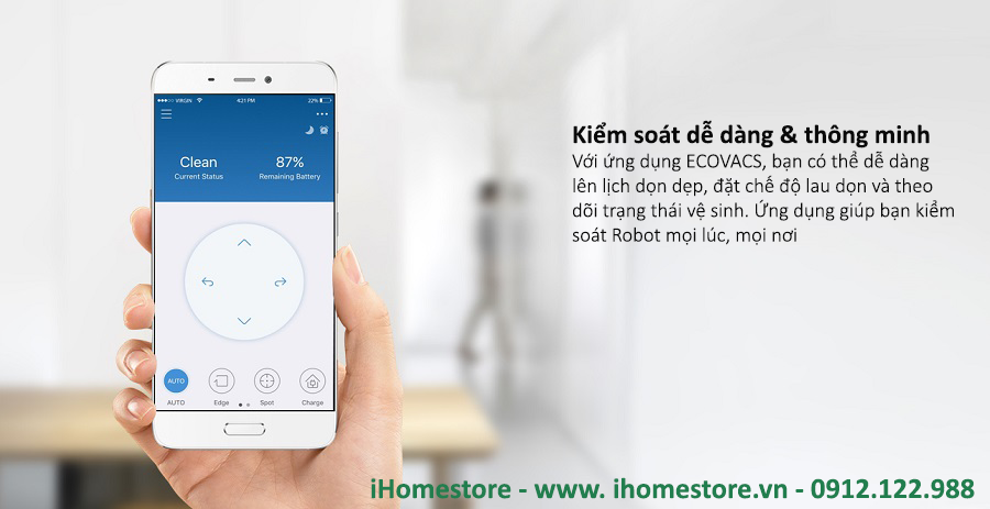 Kiểm soát robot bằng điện thoại thông minh