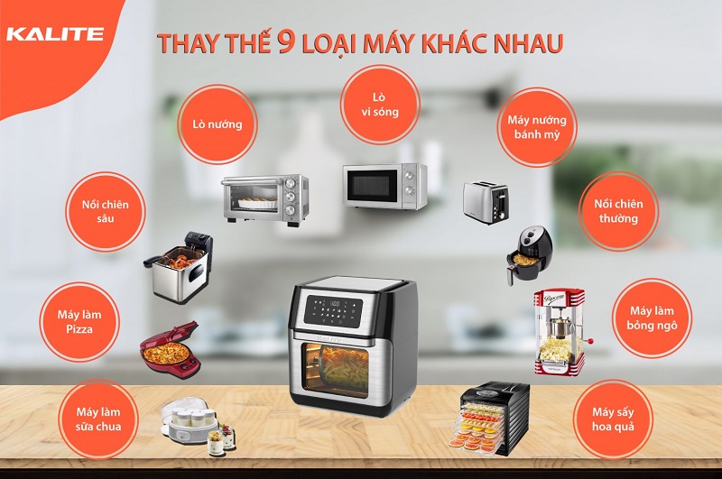 9 thiết bị nhà bếp khác nhau