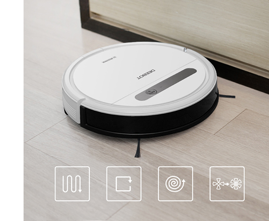 Robot hut bui lau nha ecovacs deebot ozmo 610 - ihomestore.vn