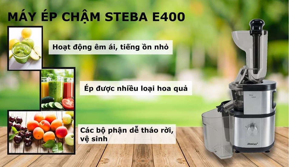 Steba E400 Máy ép chậm Thương hiệu Đức