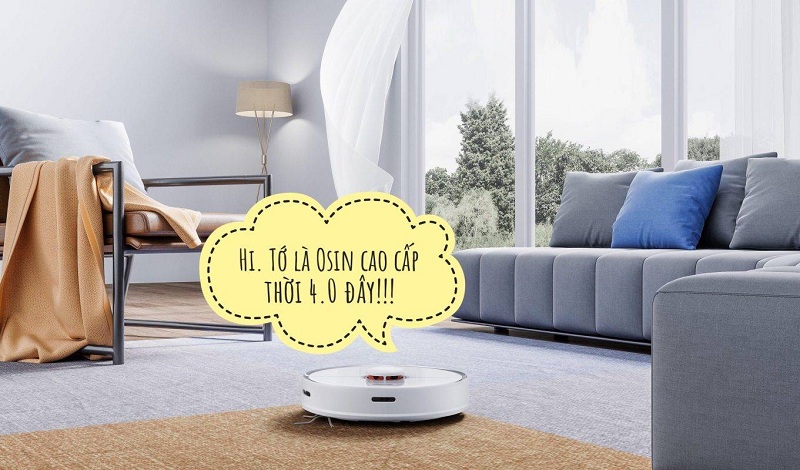 Robot hút bụi lau nhà Bản quốc tế Xiaomi Roborock S5 Max