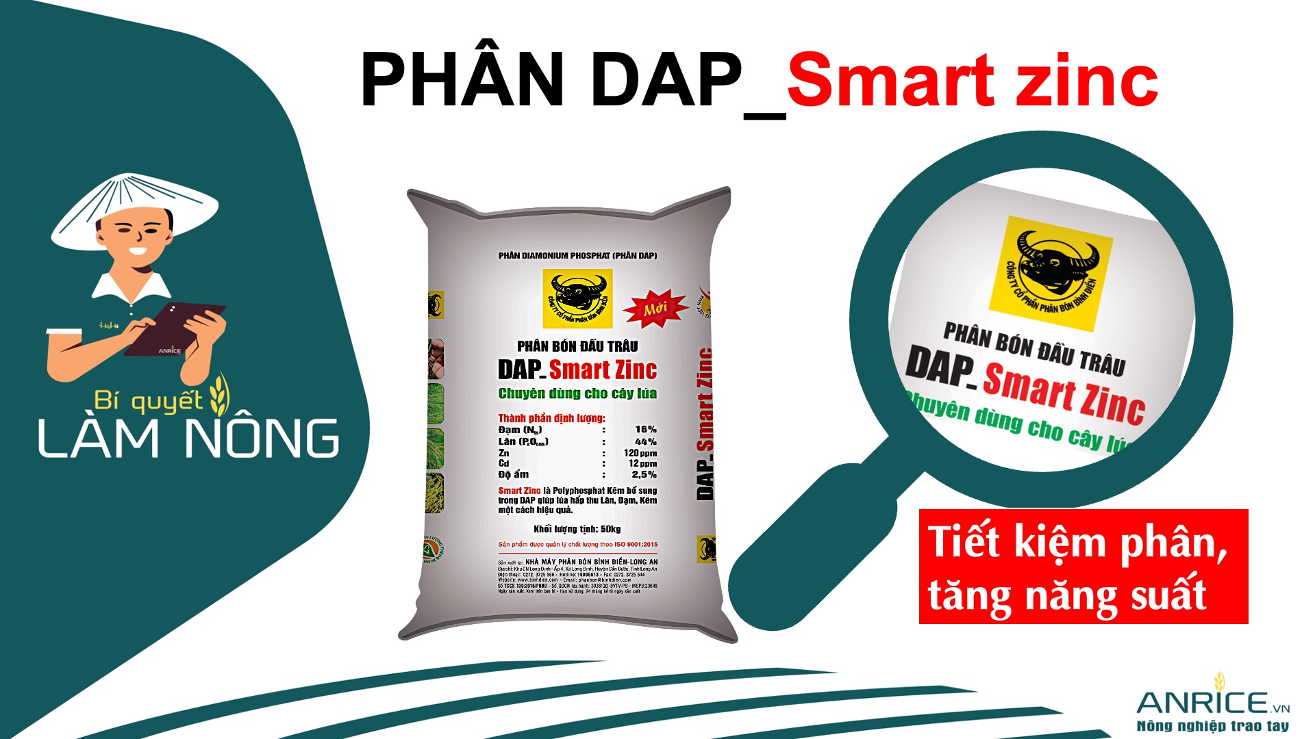 DAP Smart Zinc - THÊM SỰ LỰA CHỌN TỐT CHO BÀ CON NÔNG DÂN