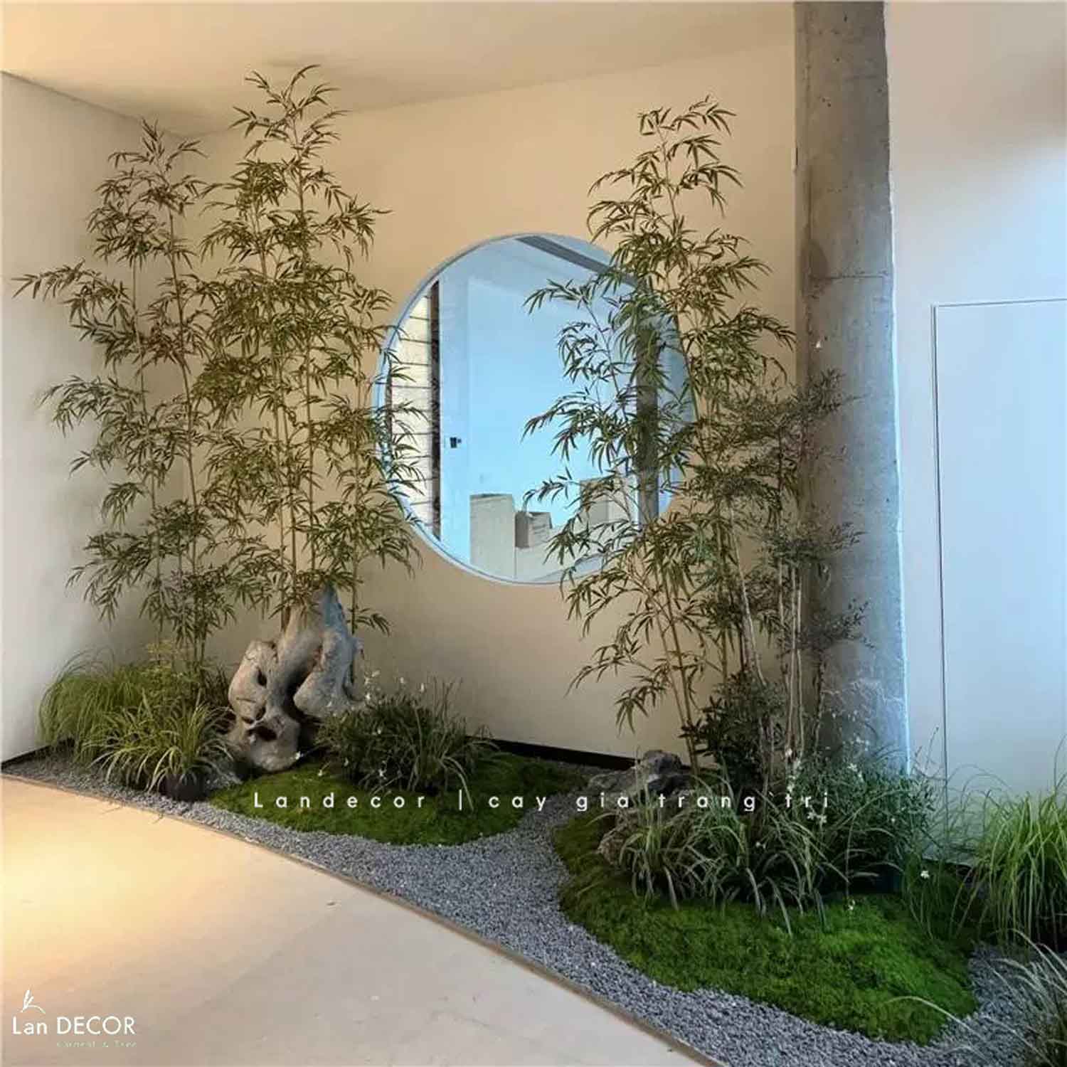 Kho cây sỉ tre trúc giả đẹp như thật tại LanDecor