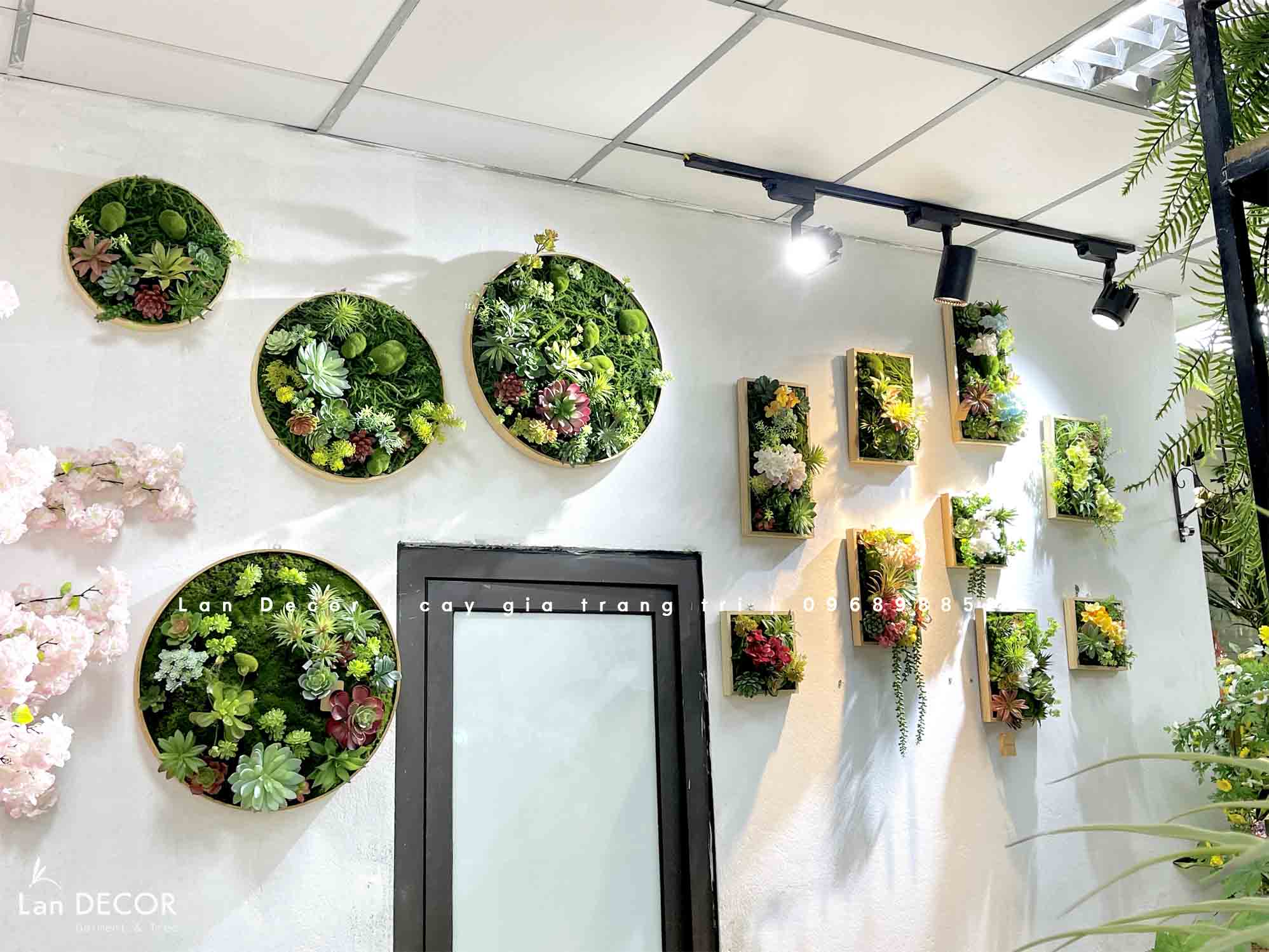 Rêu giả tiểu cảnh Cây Giả Trang Trí nhà Đẹp - Lan Decor