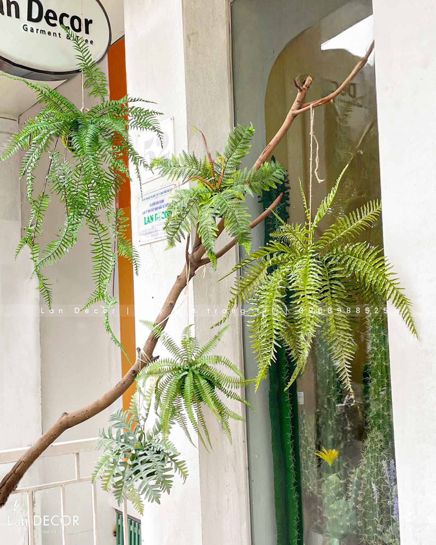 Rêu giả tiểu cảnh Cây Giả Trang Trí nhà Đẹp - Lan Decor
