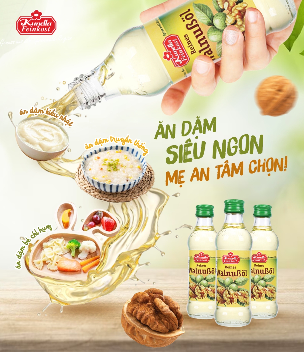 Thực đơn ăn dặm cho bé theo độ tuổi