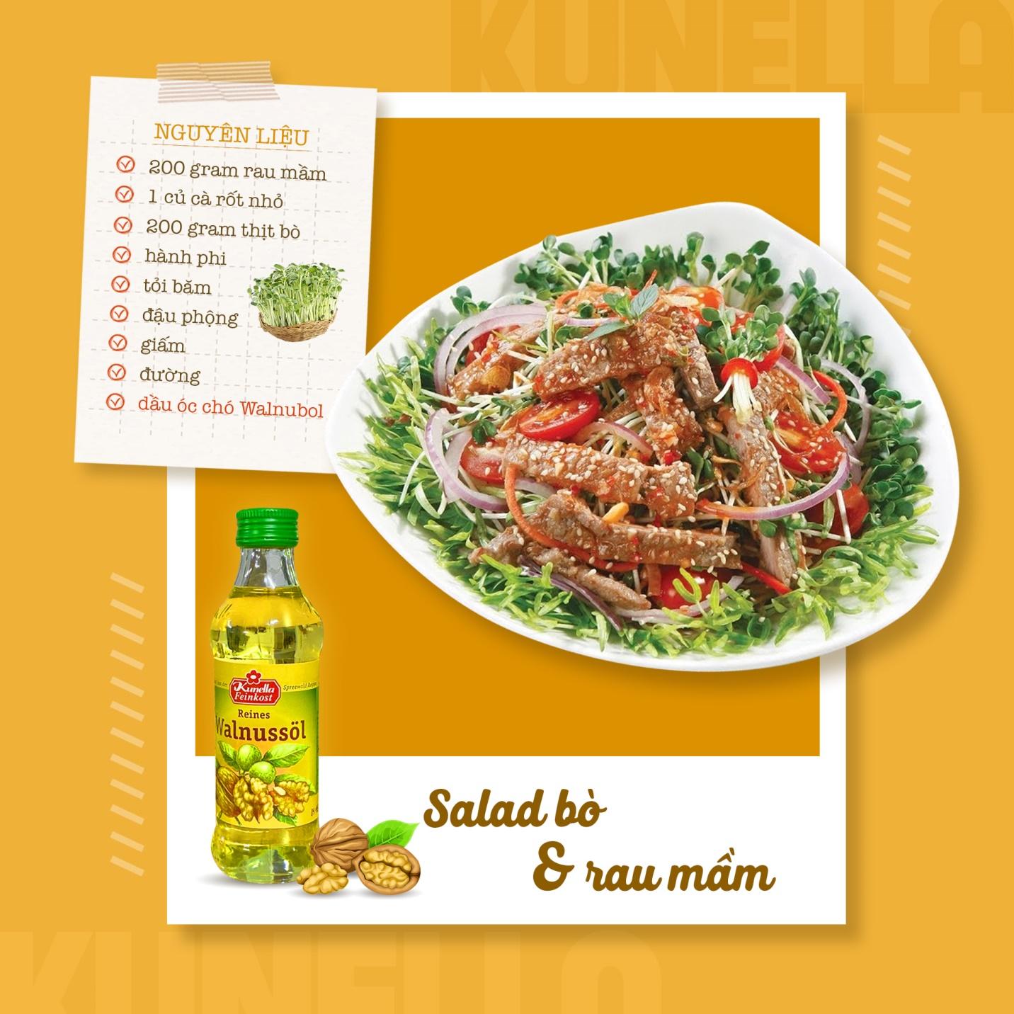 4 công thức salad vừa ngon vừa dễ thực hiện