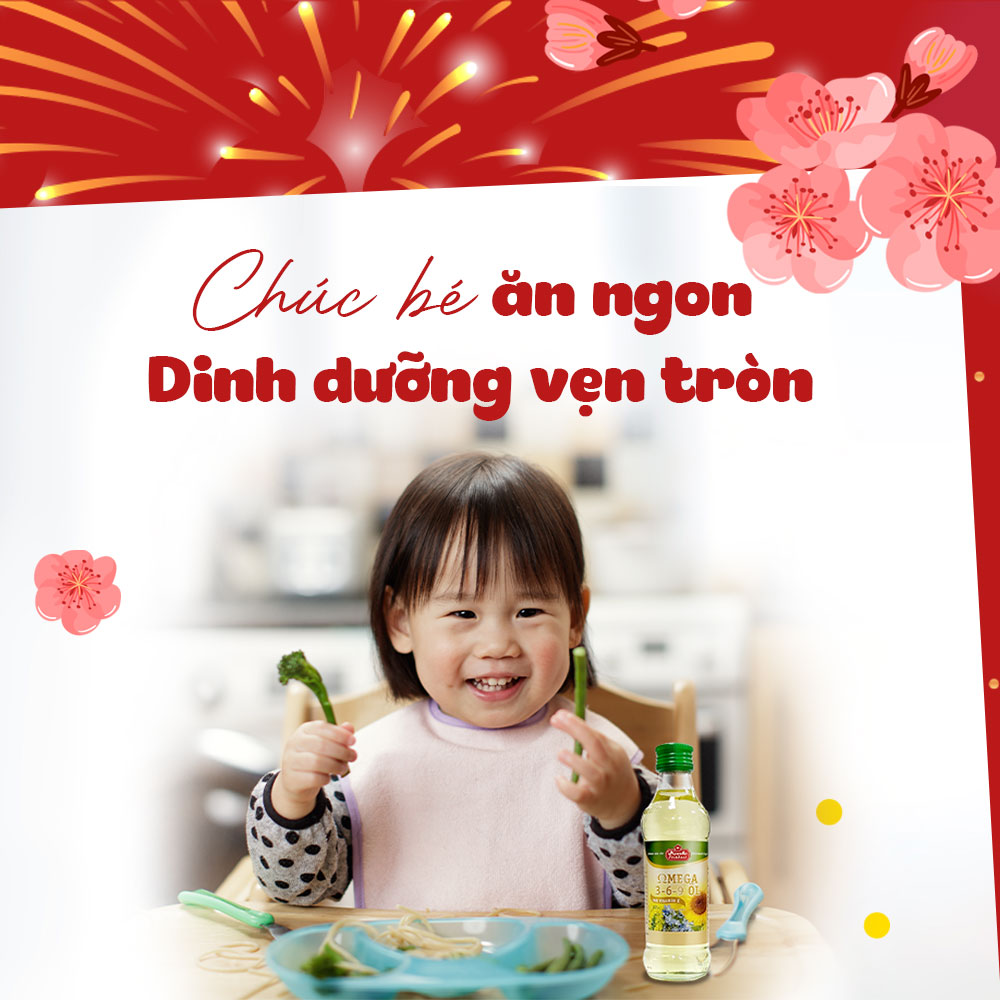 Bật mí bộ đôi dầu ăn dặm Kunella đa năng, giàu dưỡng chất cho bé