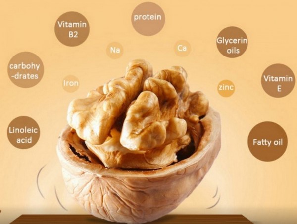 Tác dụng của hạt óc chó với trẻ em 1