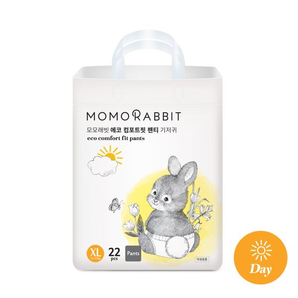 Bỉm quần Momo Rabbit - Comfort Fit - Size XL