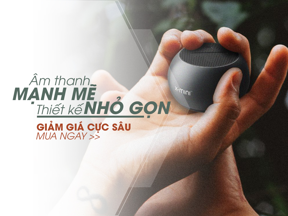 GIẢM GIÁ CỰC SÂU LOA BLUETOOTH X-mini CLICK 2 HIỆU SUẤT ÂM THANH MẠNH MẼ